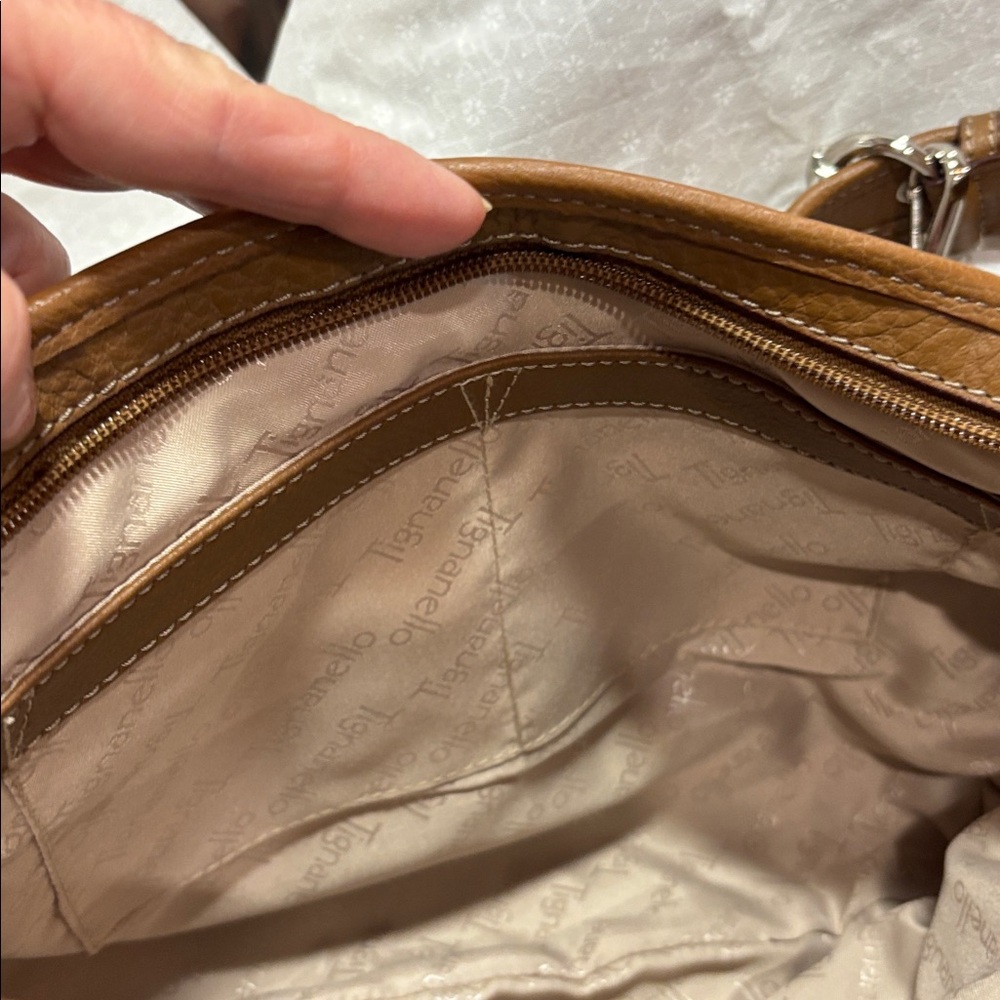 Tignanello Leather Patchwork Bag - image 8